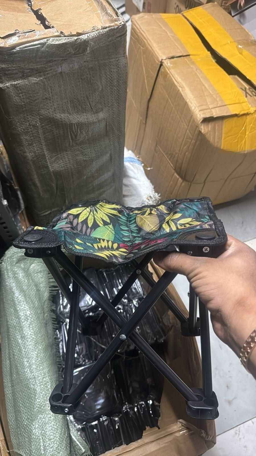 Mini Portable Folding and Camping Stool